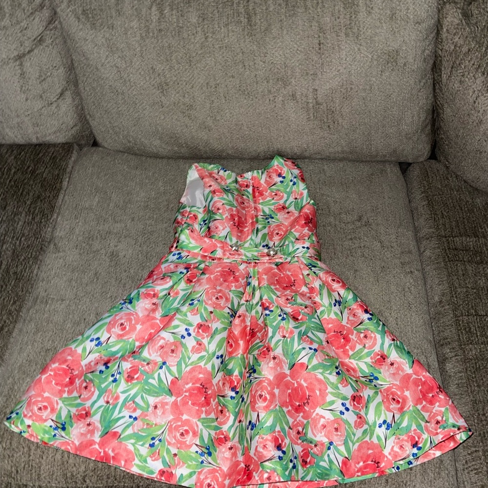 Little girl flower dress